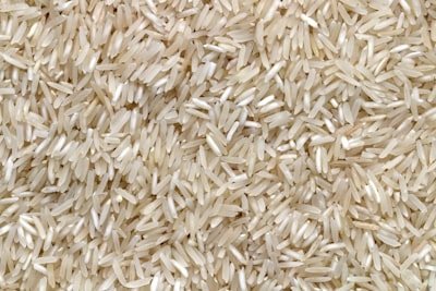 Rice grains from Asia